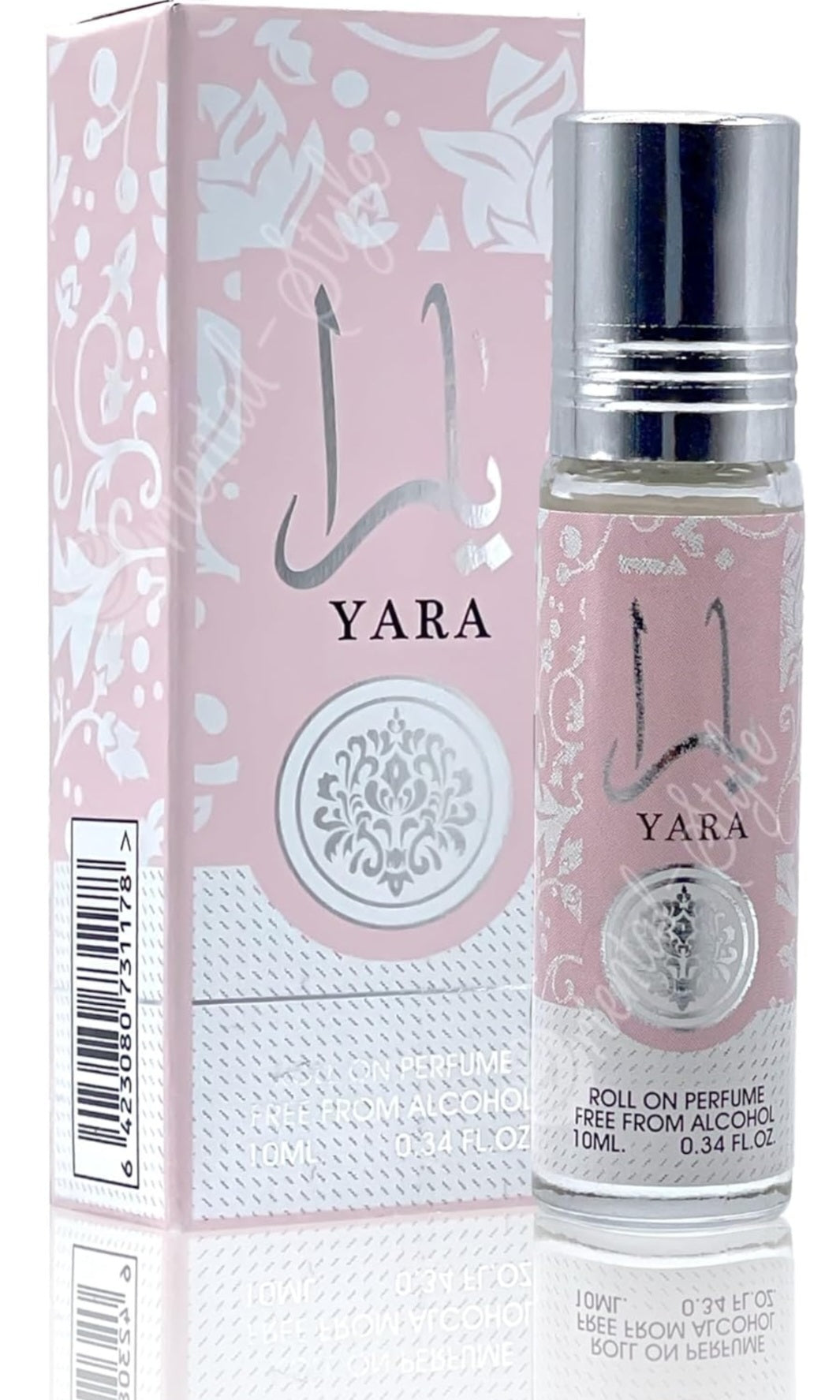 Ensemble Roll on 10 ml et Bukhoor Yara rose