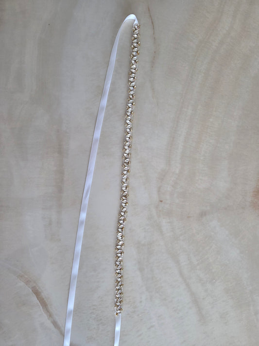 Ceinture bijou dorée – Raffinement éclatant pour vos abayas
